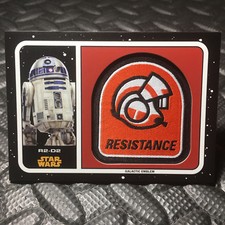 PICK-A-PATCH STAR WARS JOURNEY TO THE LAST JEDI 2017 TOPPS GALACTIC EMBLEM CARD