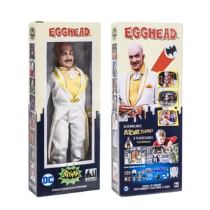 Figuras de acción en caja de 8 pulgadas de la serie de televisión clásica de Batman: cabeza de huevo - Imagen 1 de 1