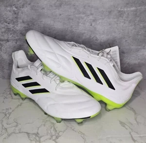 BOTINES DE FÚTBOL ADIDAS COPA PURE.1 FG BLANCO Y VERDE PARA HOMBRE TALLA HQ8971 - Imagen 1 de 9