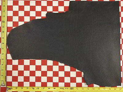 AUTHENTIC HORWEEN PARISIAN BLUE ESSEX YUKON 4 oz LEATHER 21"x16" NAT. QLTY  - Image 1 of 4