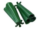 Pk Of 20 Wigwam Plastic Holds 3 Garden Canes Safety Protector Grip Holder