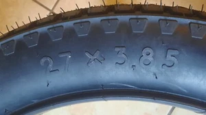 {DUNLOP} CORD BALLON 27x3,85 Wulstreifen BMW Indian Ardie DKW D-rad NSU H-D - Bild 1 von 15