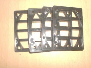 Vintage Skateboard Kunststoff Santa Cruz Cellblock 1 Riser Pads - Neu Nos - 1980er - Bild 1 von 2