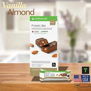 Herbal Protein Bar Deluxe: Vanilla Almond 14 Bars per Box - From USA Exp 2026 - Picture 1 of 1