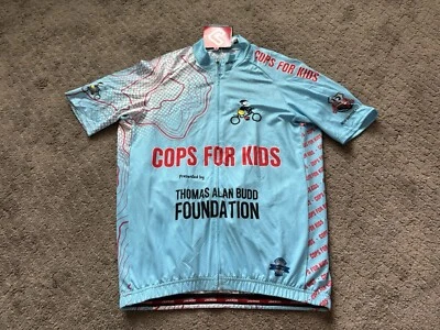 Camisa de ciclismo Jakroo masculina azul para crianças tamanho P descontraída - Imagem 1 de 4