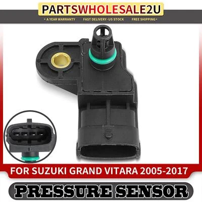 Nuevo 1x Sensor de presión del colector (MAP) para Suzuki Grand Vitara 2005-2017 4 palas Foto 1 de 4