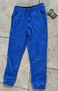 Athletic Works Boys Tech Fleece Jogger Sweatpants Blue Size L (10-12) NEW - Picture 1 of 4