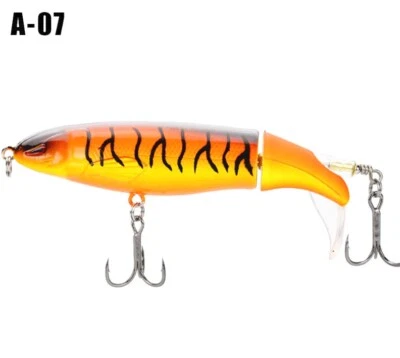 Whopper Plopper 90mm 15g Topwater Rotating Wobbler Crankbait Lure Bait Hook 07