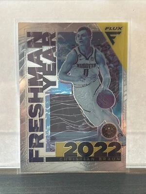 2022-23 Panini Flux - Freshman Year #15 Christian Braun (RC) - Image 1 of 2