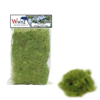 WWS 12mm Spring Static Grass | DIFFERENT SIZES | WSG12 | Model Scenery Material - Image 1 of 4