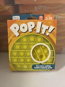 Chuckle & Roar Pop It Never Ending Bubble Popping Game - Yellow - Picture 1 of 5