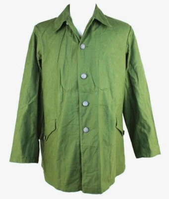 Work Jacket Chore Coat True Vintage Scandinavian Genuine Swedish 100% Cotton VTG - Image 1 of 4