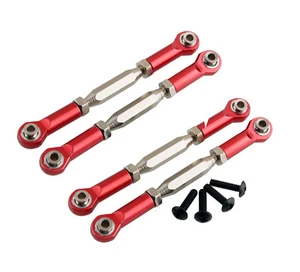 Turnbuckle Camber Red Aluminium Alloy Links For Traxxas Slash 4X4 & Nitro - Picture 1 of 3