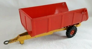 CORGI FARM TIPPING TRAILER DIECAST / PLASTIC LOOSE RED / YELLOW - Picture 1 of 3