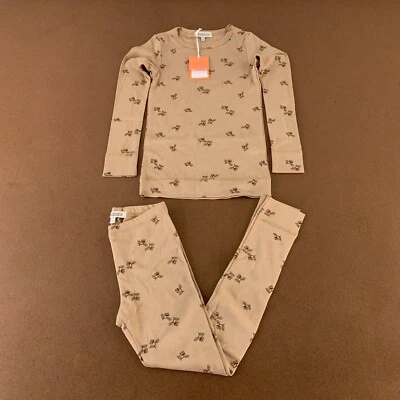 Juego de pijama manga larga estampado bellota caramelo 6 niñas pequeñas Koalav nuevo con etiquetas Foto 1 de 4