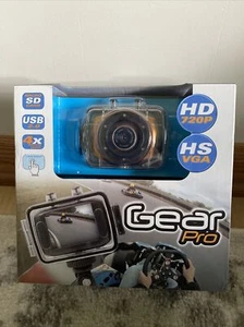 Cámara de acción deportiva Gear Pro de alta definición videocámara gran angular nueva en caja - Imagen 1 de 1