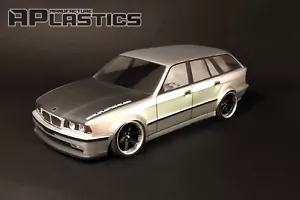 RC Body Car Drift 1:10 BMW 5 E 34 Touring Wagon E34 style APlastics New Shell - Picture 1 of 12