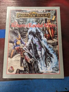 The Return Of Randal Morn Forgotten Realms TSR 9488 AD&D - Picture 1 of 3