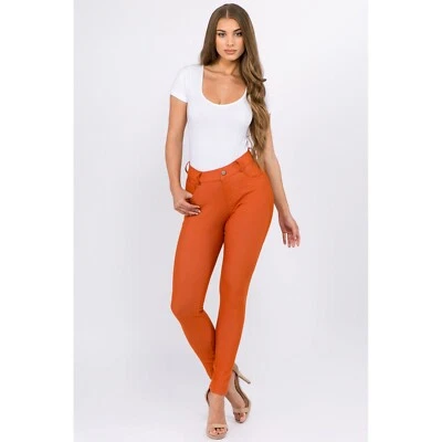 Mujer 5 Bolsillos Color Jeggings Elásticos Pantalones Jeans Leggings Talla Grande Incluida Foto 1 de 4