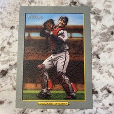 2006 Topps Turkey Red Atlanta Braves Baseball Card #433 Brian McCann