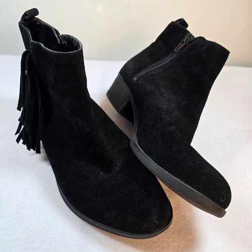 Stivaletti western Vince Camuto HAYZEE donna 6 5 m pelle scamosciata frange zip