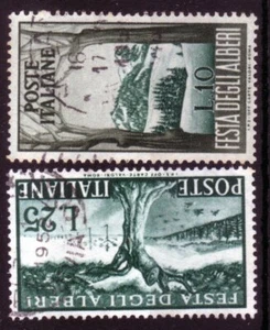 1951 italia repubblica Festa Alberi usata - Foto 1 di 1