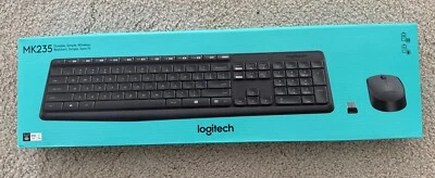 Logitech MK235 - Wireless Keyboard and Mouse Combo - PC or MAC - 920-007897 - Image 1 of 2