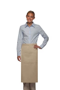 Daystar Apron 1 Style 123 Three pocket full bistro apron ~ Made in USA - Picture 1 of 6