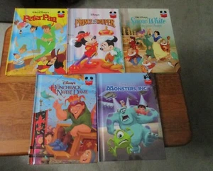 Lot of 5 Disney Wonderful World of Reading books (Hardcover, Vintage) - Bild 1 von 9