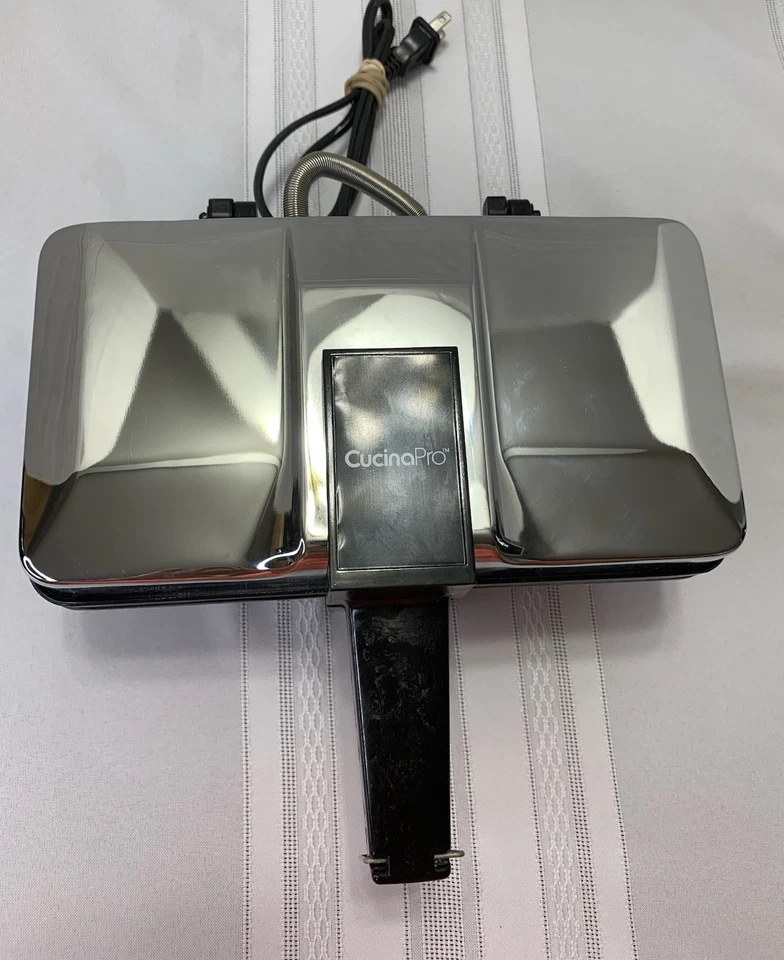 Máquina de pizzleras eléctrica antiadherente Cucina Pro S 220-03 TSK-243-F3 Foto 1 de 4