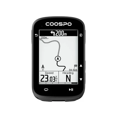 GPS Bike Computer 2.5 Inch Bicycle Wireless Speedometer Cycle Digital Stopwatch - Image 1 of 4