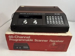 Vintage Realistic 60 Channel 20-117 Scanner FM Receiver UHF/VHF w/ Original Box - Picture 1 of 10