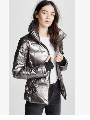 CHAQUETA ACOLCHADA SAM FREESTYLE en Gunmetal Precio de venta sugerido por el fabricante $595 Lujo + Alto Rendimiento Foto 1 de 4