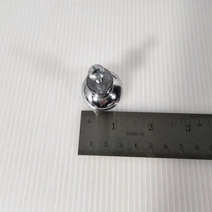 4 Chrome Cabinet Knobs Door Drawer Pulls Handles, Lot of 4 - Picture 1 of 4