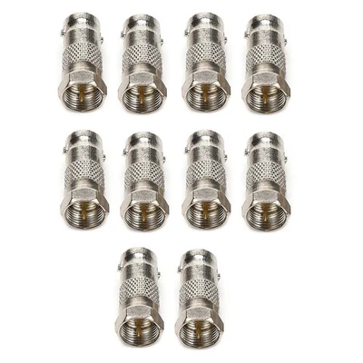 New BNC Female to F Type Male Adapter Durable Repalcement Parts Accessories - Image 1 of 4
