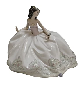 Vintage Retired 1991 Lladro "At The Ball" Figur #5859 w/ Orig Box Made In Spain - Bild 1 von 24