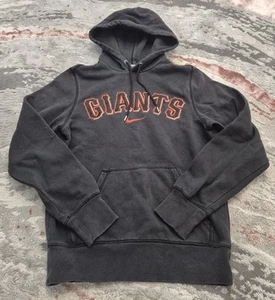 San Francisco Giants Hoodie Black Nike Center Swoosh Size Small - Picture 1 of 8