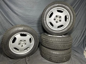 Dezent Alufelgen für Mercedes S-Klasse w140 w220 mit 225/60R 16 Conti Winter - Bild 1 von 24