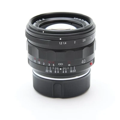Voigtlander NOKTON 40mm F/1.2 ASPH. II VM (for Leica M mount) #319 -Near Mint- - Image 1 of 4