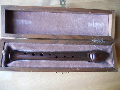 Küng Schaffhausen Garkleinflöte Blockflöte in C Palisander - Bild 1 von 3