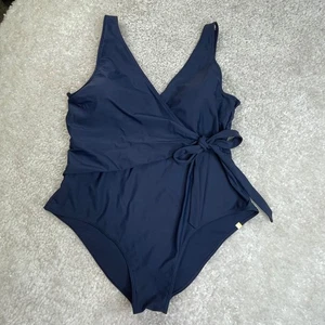 Traje de baño Summersalt The Perfect Wrap de una pieza azul marino para mujer 22 - Imagen 1 de 8