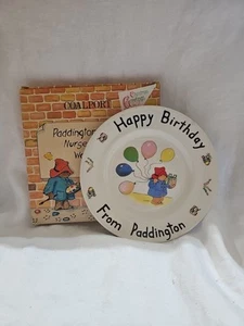 COALPORT PADDINGTON BEAR NURSERY WARE HAPPY BIRTHDAY PLATE - VINTAGE- 1982 - Picture 1 of 7