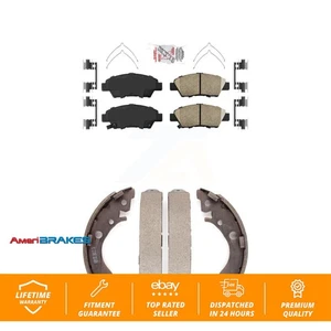 Front Rear Ceramic Disc Brake Pads Kit For Honda Fit KNN-100007 - Imagen 1 de 11
