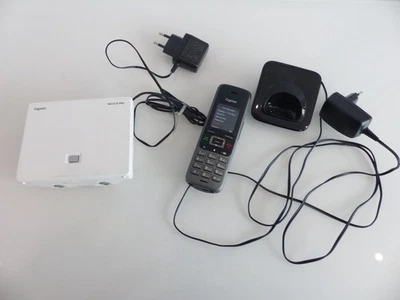 Gigaset S650 IP PRO S650H Phone + N510 IP PRO DECT Base Station White #FA - Image 1 of 3