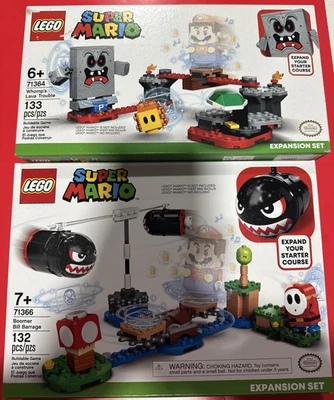 LEGO Super Mario Boomer Bill Barrage & Whomp’s Lava Trouble Expansion Set - Image 1 of 4