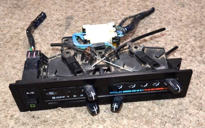 1990-1993 NISSAN D21 PICK UP CLIMATE CONTROL TEMPERATURE HEAT AC AUTHENTIC OEM - Image 1 of 4