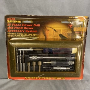 NOS Sears Craftsman 21 Stück Bohrmaschine und Handschrauber Zubehörsystem - Bild 1 von 7