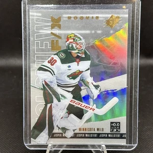 2024-25 SPx HOCKEY HOLOVIEW F/X ROOKIE JESPER WALLSTEDT MINNESOTA WILD #HV-40 - Picture 1 of 2
