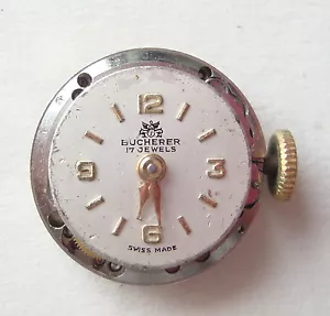 BUCHERER woman WRISTWATCH DIAL+MOVEMENT no Running CUADRANTE Movimiento 17J - Imagen 1 de 1