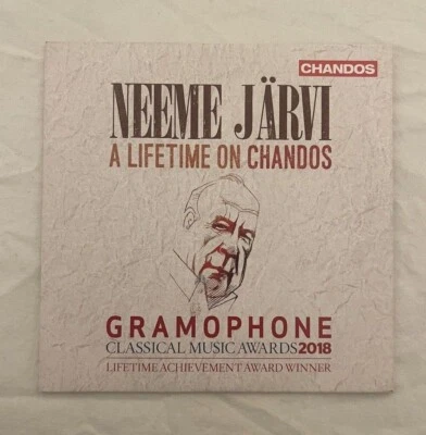 Neeme Jarvi A Lifetime On Chandos Gramophone Awards 2018 Classical Music CD - Image 1 of 4